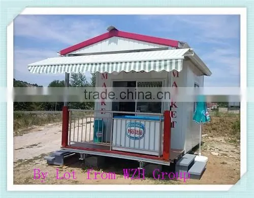 kiosks prefabs used as The street shop