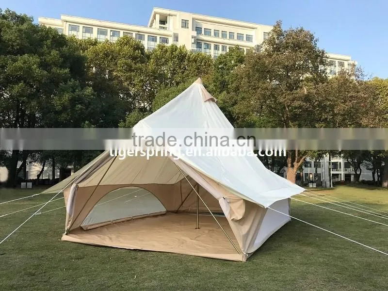 Large Canvas Camping Tent for Sale Glamping Tent for 5 person