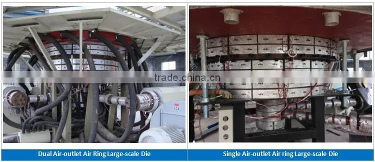3 layer 16m wide greenhouse covering ldpe film making machine