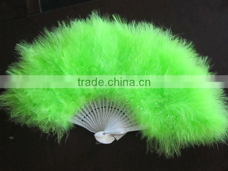 beautify feather hand fans