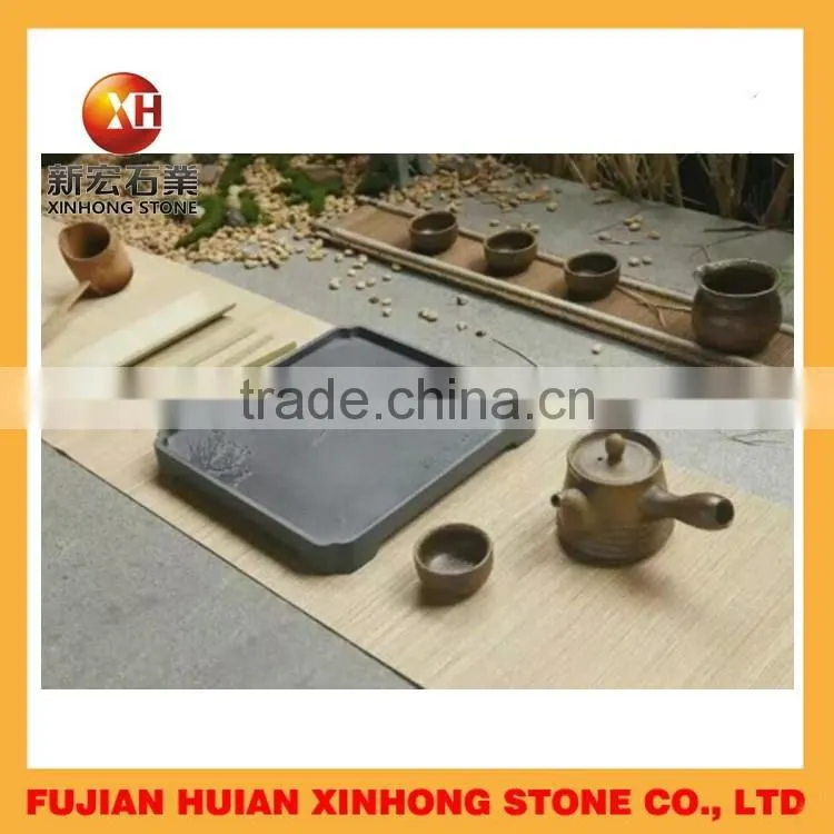 decorative and beautiful stone teaboard