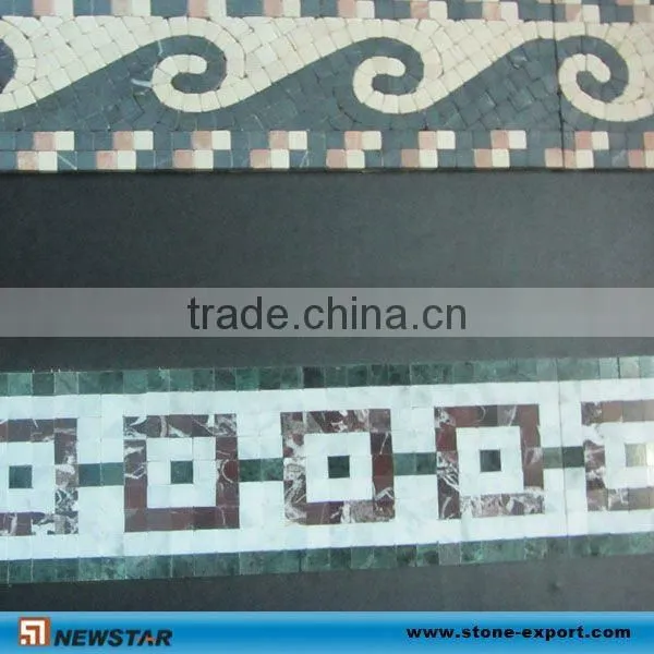 Wall Flooring Kitchen Stone Mosaic Line