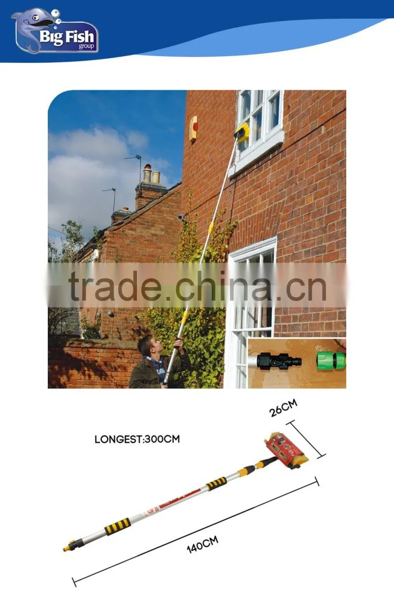 3m Telescopic Boat window/Car Wash Brush with Long Handle