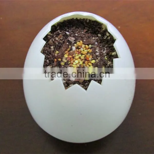 For 2015 promotional gift mini eggshell flower pot plastic injection mould parts