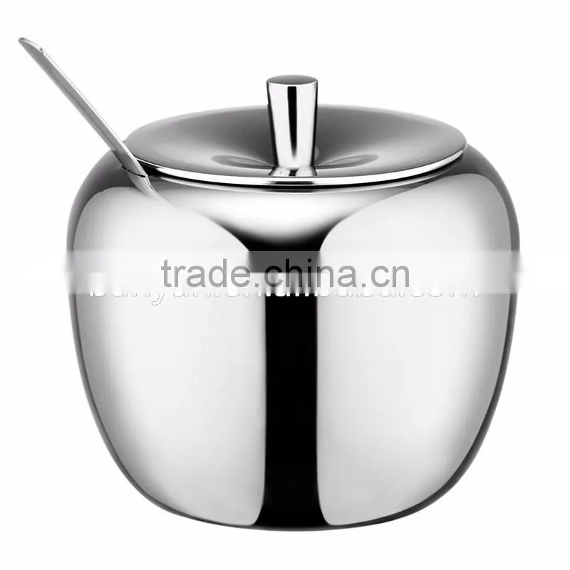 18/10 Salt Pepper Sugar Storage Organizers Seasoning Containers Spice Jar