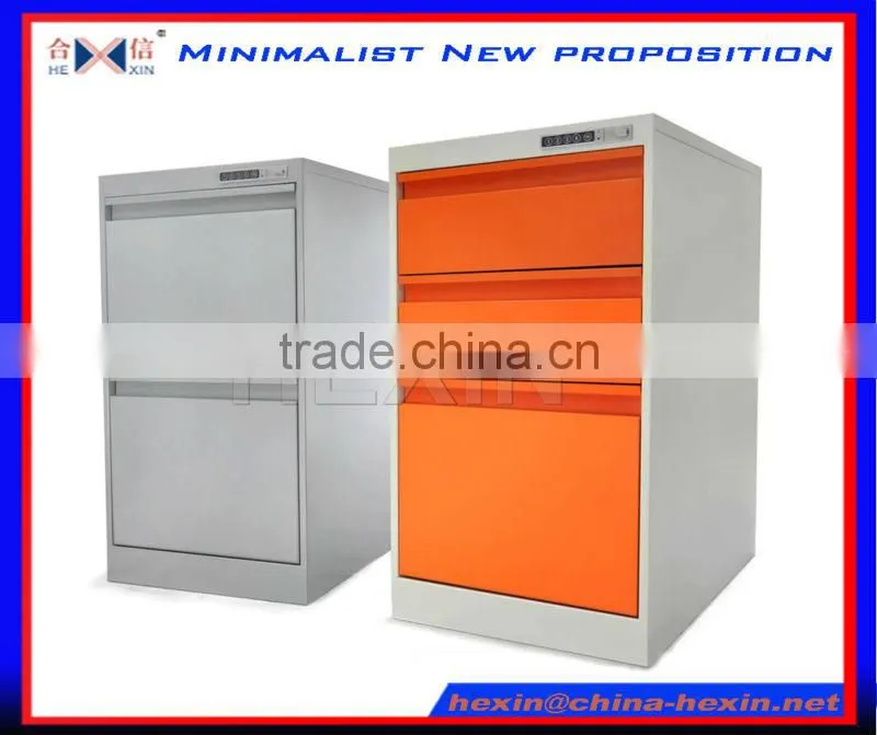 New Metal Mobile Pedestal with Combintation Lock, Digital Lock Pedestal,code lock pedestal