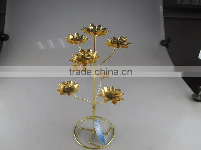 iron candle holder