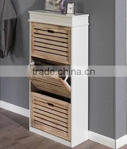 Europe Style wooden furniture shoe cabinet