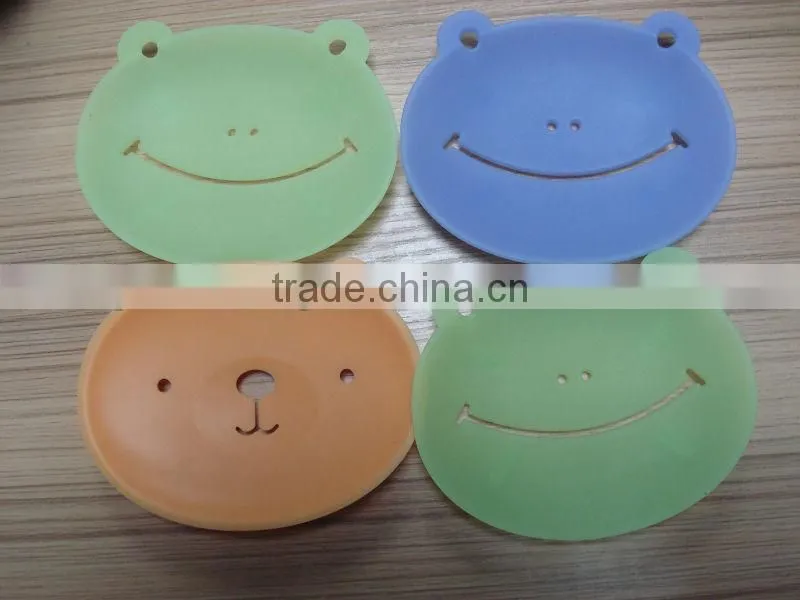 2014 new design silicone soap mat for bathroom
