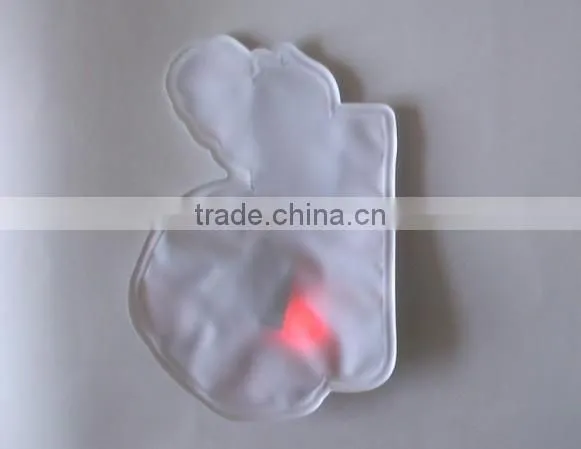 2015 promotional led light custom pvc patch