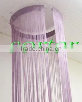 modern decorative string fringe curtain/line screen for window or door