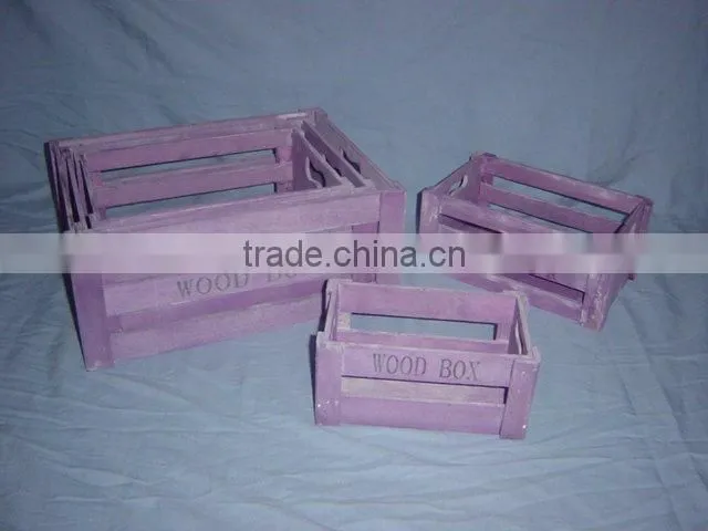 wholesale wooden crate,wooden fruit crates