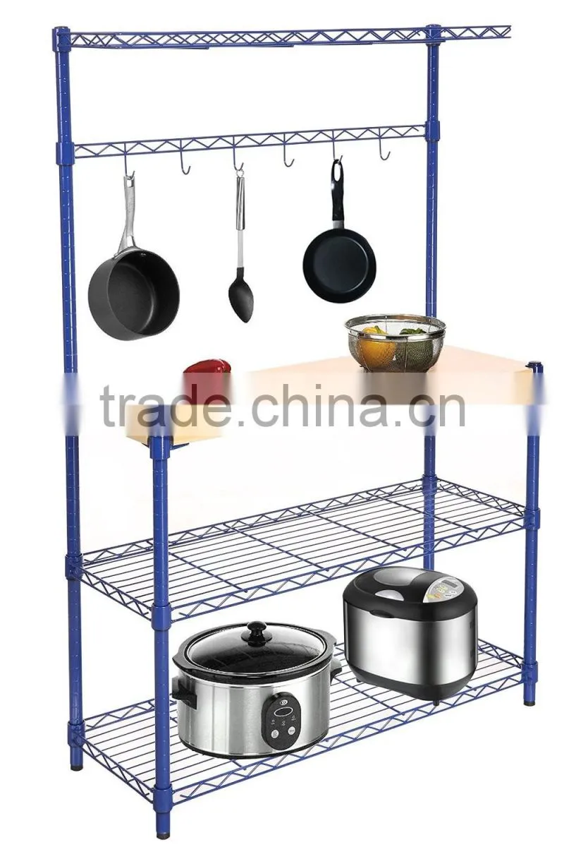 2016 Hot selling Customize quality Stainless Steel 3 Tier Kitchen Shelves