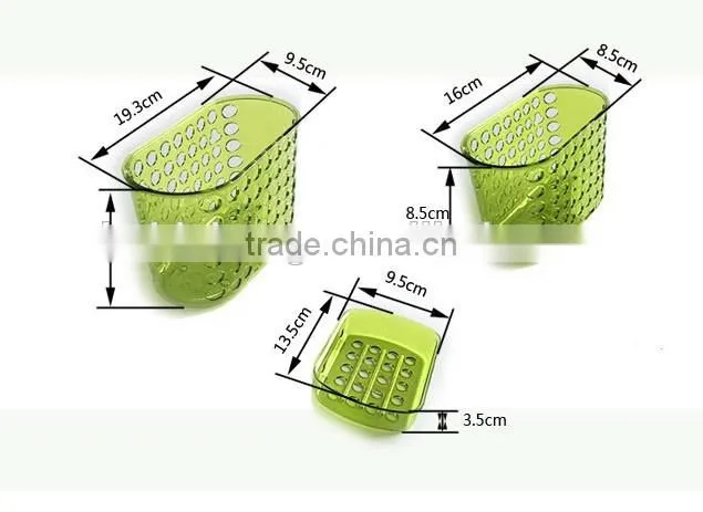 plastic shelf suction storage holder shelf bracket wall bathroom shelf