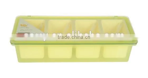 plastic seasoning box spice box cruet box with lid