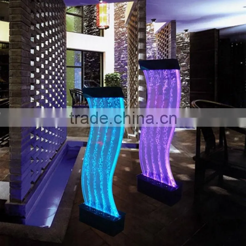 indoor water bubble LED acrylic advertising display screen