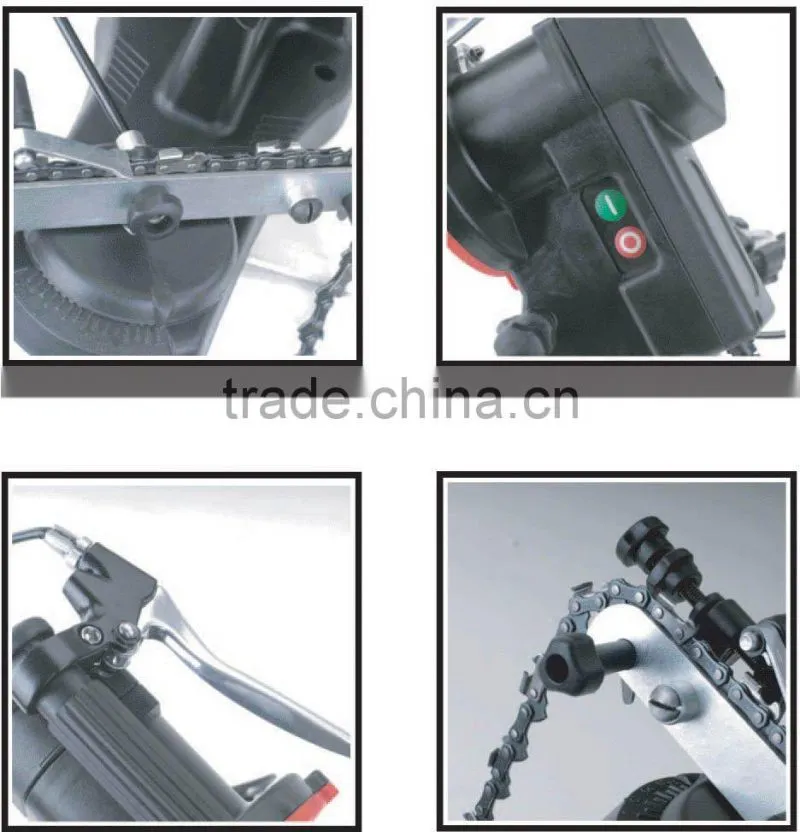 Low Noise 108mm 85W Power Chain Saw Sharpening Grinder Machine Garden Tools Portable Electric Chainsaw Sharpener