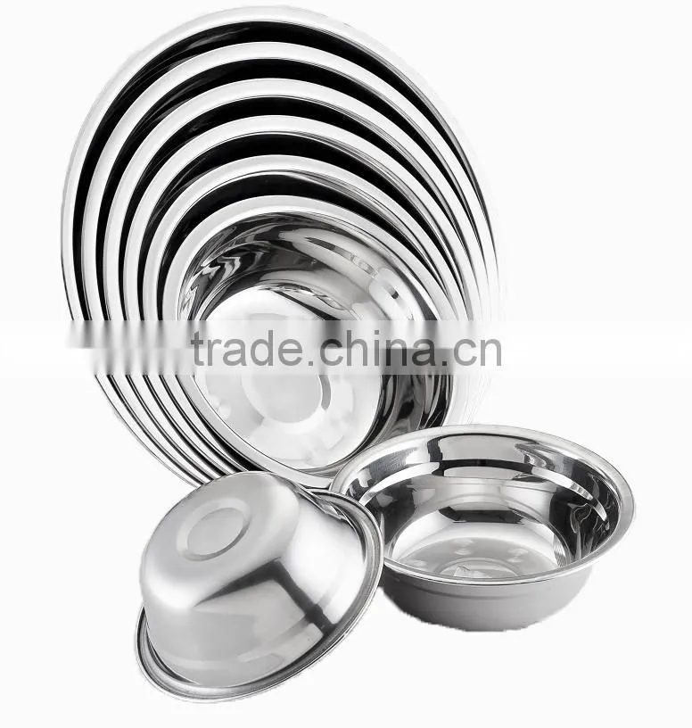 Hot Sale Round Stainless Steel dinner soup plate