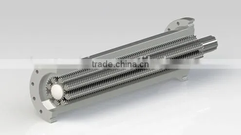 38CrMoAlA planetary screw and barrel/ planet screw and barrel for plastic machines