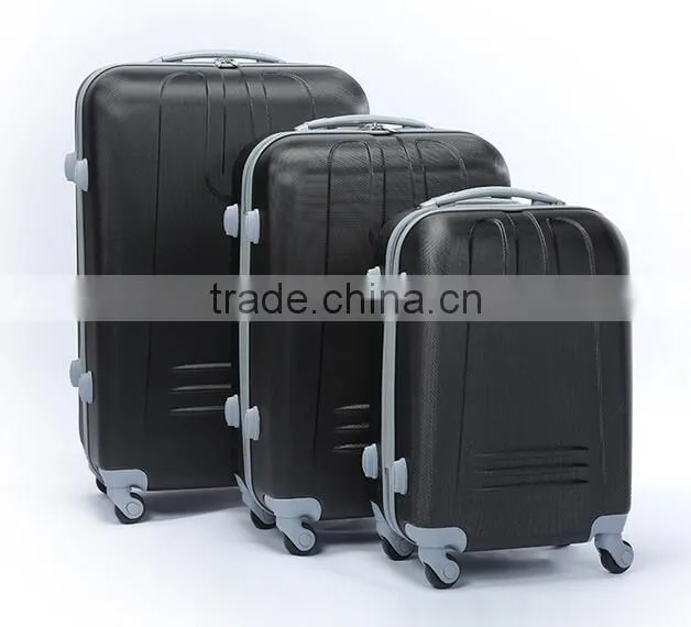 set of 3 pcs Luggage Travel Set Bag ABS Trolley high quality trolley Suitcase