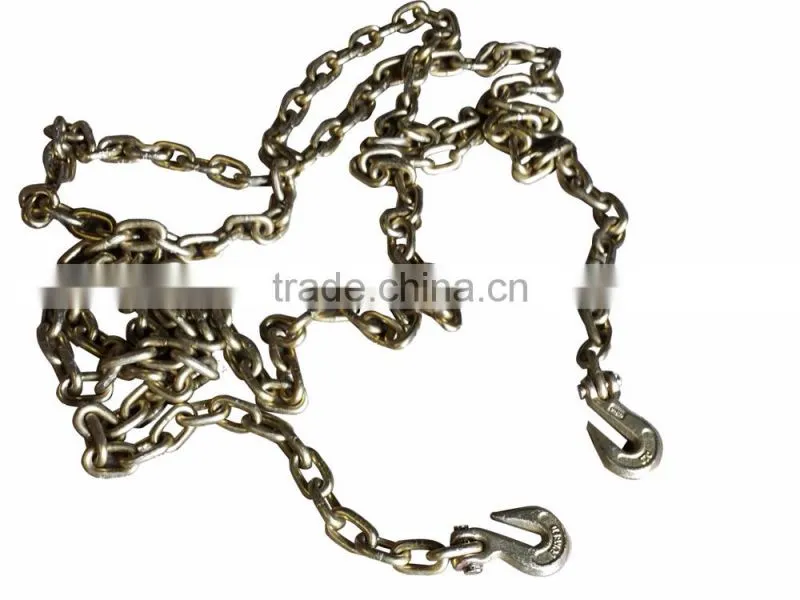 yellow zinc plate Trailer Safety Chain