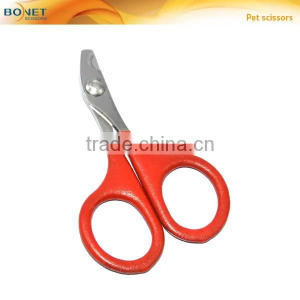 SPC0003 FDA Certificated 3-1/2'' curved pet grooming scissors