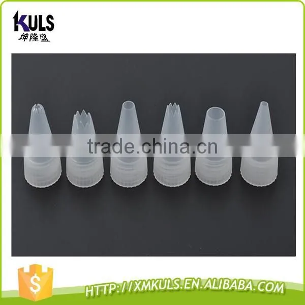 6-function silicone cake cream squeezer cake decorating tools set
