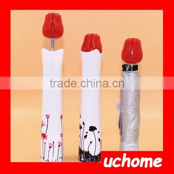 UCHOME Wholesale Wine Bottle Umbrella,Folding Umbrella With Bottle