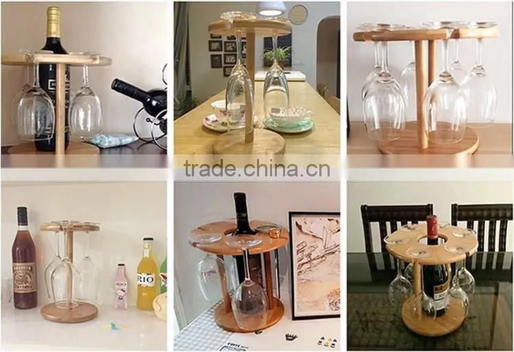 Fashion latest style high quality wooden wine rack