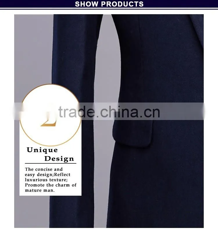 2017 hot sale turkish mens suits 3 piece business suit made in china