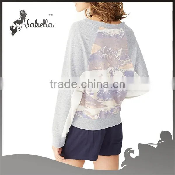 sublimation long sleeves with special pictures for girls