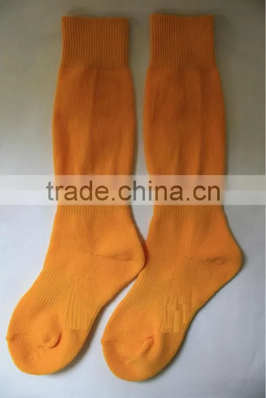 men knee high nylon football socks