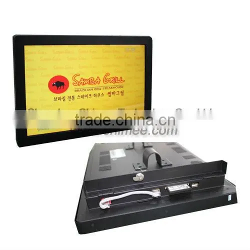 22 inch Back Mounting Bus LCD Media Advertising Display