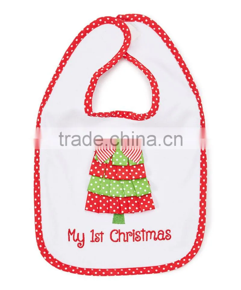 High quality and durable bandana bibs reasonable price christmas organic cotton drool baby bibs