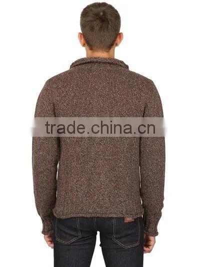 High Quality Hot Sell Man Heavy Knit Cardigan
