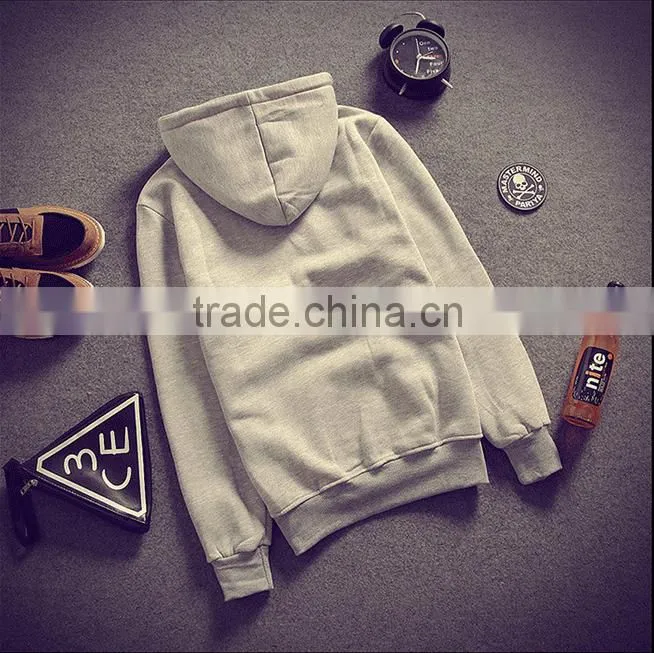 top selling supreme quality custom cotton pullover hoodie printing