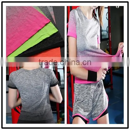 2016 sport women's t shirt short sleeve