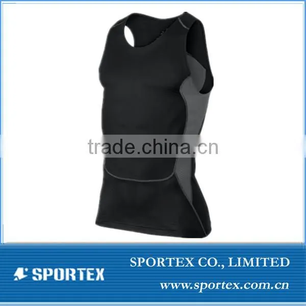 CP-1311 mens sleeveless compression shirt, mens sleeveless compression top, mens compession wear sleeveless