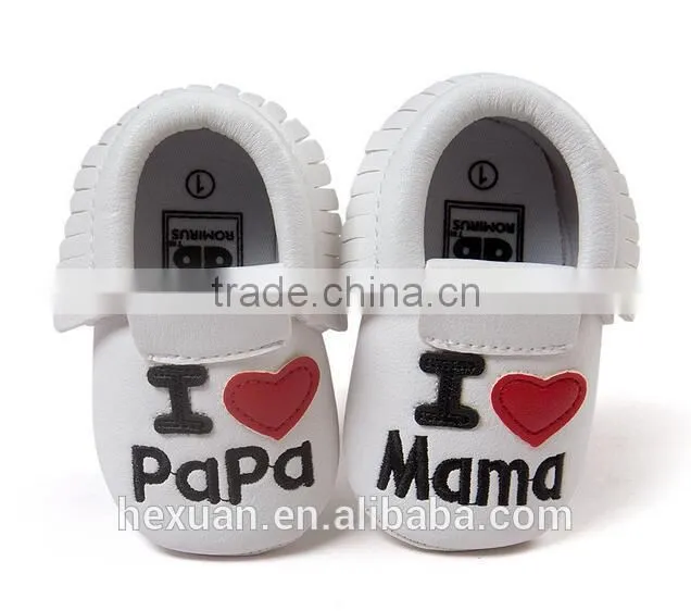PU Baby Shoes Moccasins 29-Color Baby Boy Shoes Leather Baby Shoes Newborn Bebe Fringe Soft Soled Non-Slip Crib First Walker