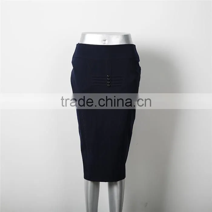 new design high waist narrow one piece skirt