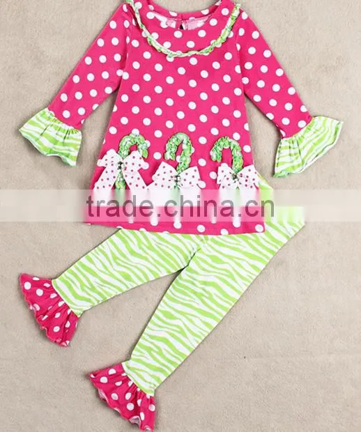 wholesale children clothes children girl Christmas party dress children boutique outfits