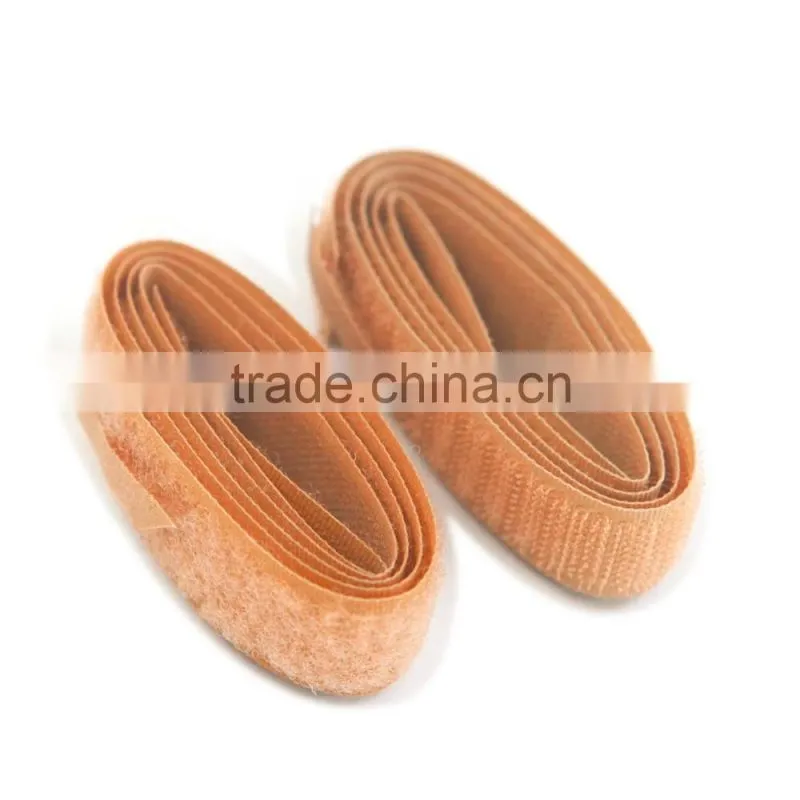 D&D 2cm*60cm High Quality Brown Magic Sticky Hook and Loop Adhesive Fastener Tape With Strong Stickiness Sewing Tools For Garmen