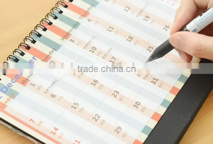 2015 High Quality Reasonable Price Table Calendar