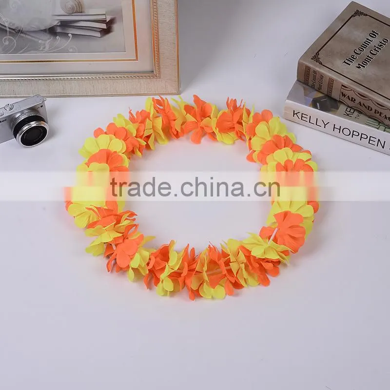 High Quality Hawaii Flower Necklaces Hula Lei Garland For Party Dance