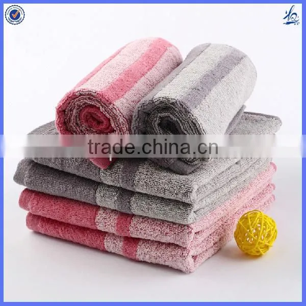 pink standard textile towels/wholesale face towel