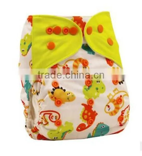 fashion cartoon pattern adjustable baby dipper cloth