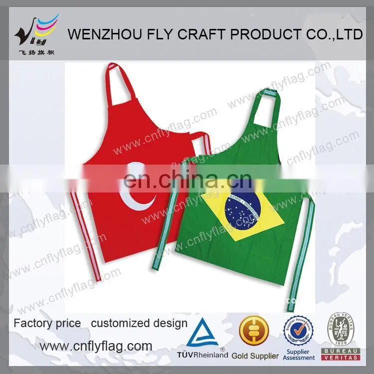 68D polyester Apron flag