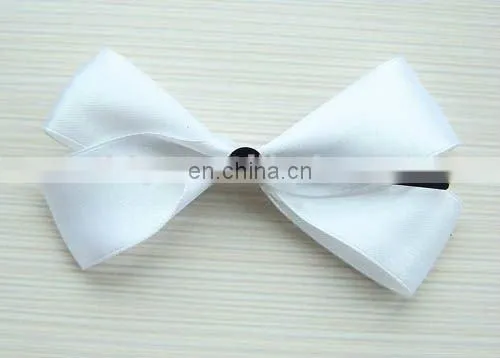 black bow tie, satin ribbon bow