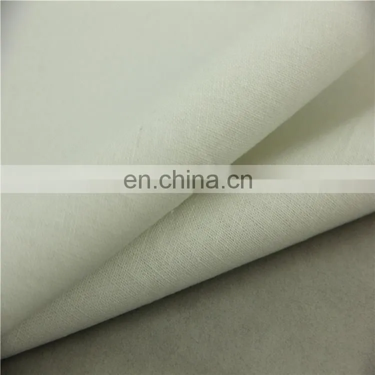 55%linen 45%cotton dyed cotton linen fabric