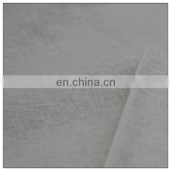 Rayon linen plain dyed fabric be fashional for making dress
